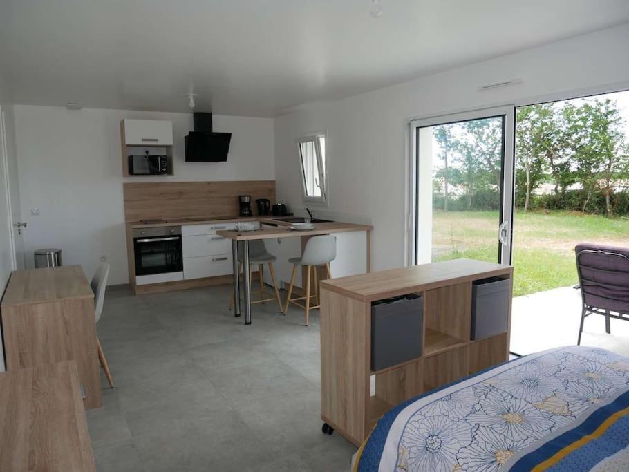 Studio Lumineux Avec Terrasse 永河畔拉罗什 外观 照片